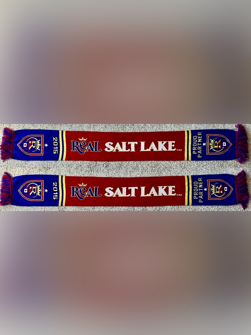 Real Salt Lake 2015 Proud Member Soccer Scarf